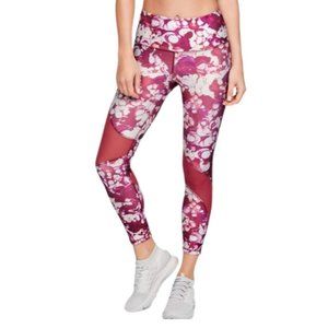 New Under Armour Heatgear  Floral Compression Leggings Size Large